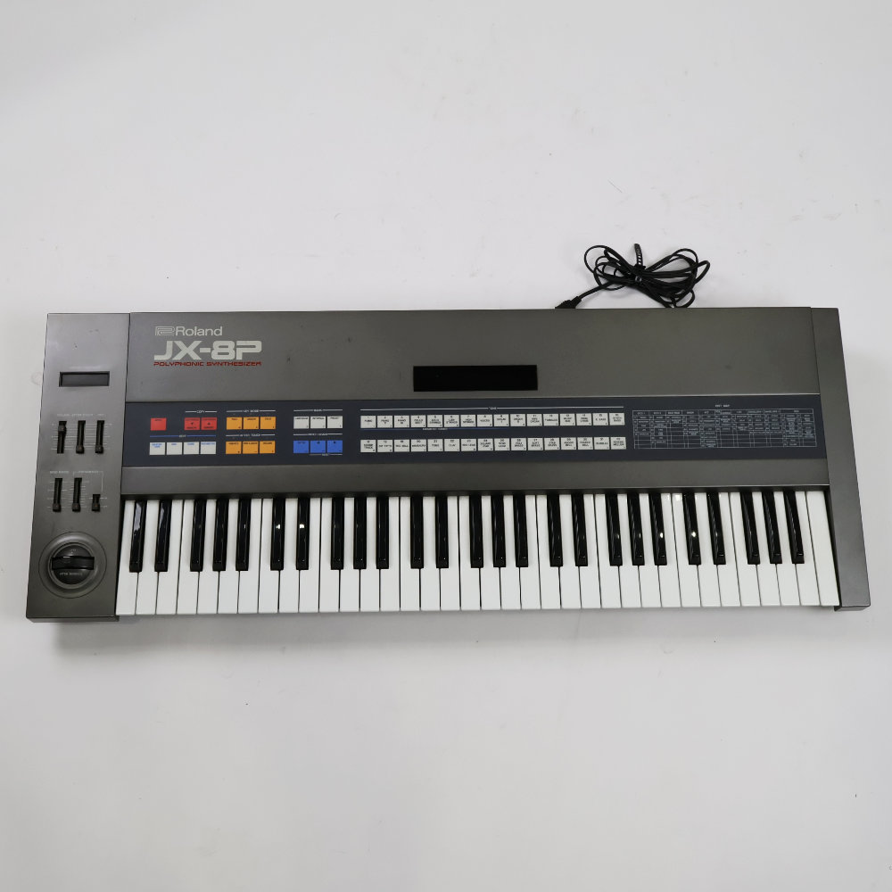 【中古】 シンセサイザー Roland JX-8P ローランド 全体