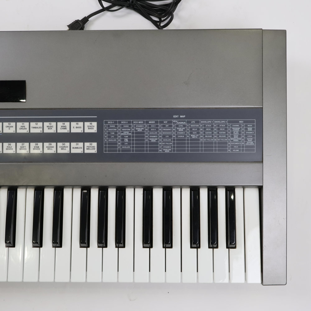 【中古】 シンセサイザー Roland JX-8P ローランド 正面アップ