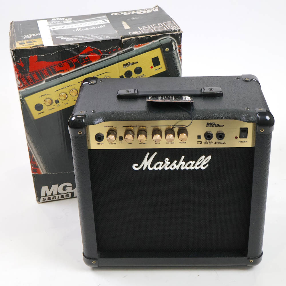 【中古】ギターアンプ マーシャル MARSHALL MG15CD 小型ギターアンプ コンボ