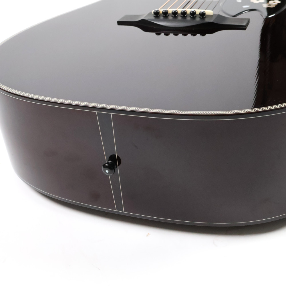 【中古】 アコースティックギター HEADWAY HD-YOZAKURA’19 A，S/ATB YZB（夜桜ブラック） 2019年製 ヘッドウェイ 夜桜 桜シリーズ 詳細画像