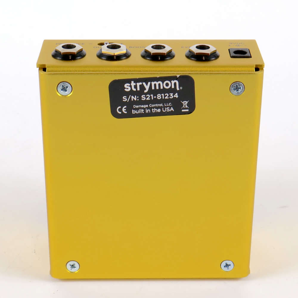 【中古】 オーバードライブ ストライモン strymon Riverside マルチステージドライブ 裏面