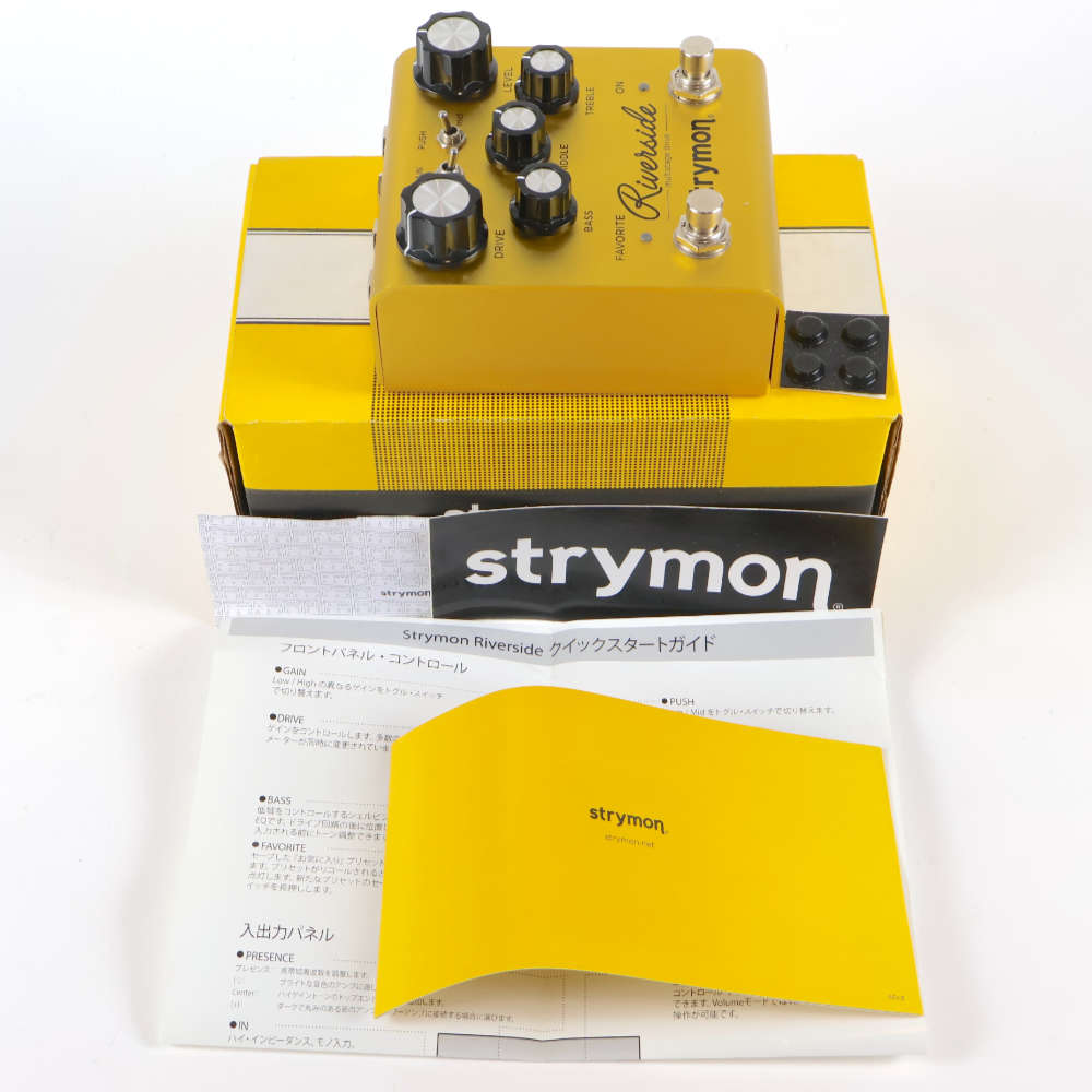 【中古】 オーバードライブ ストライモン strymon Riverside マルチステージドライブ 付属品
