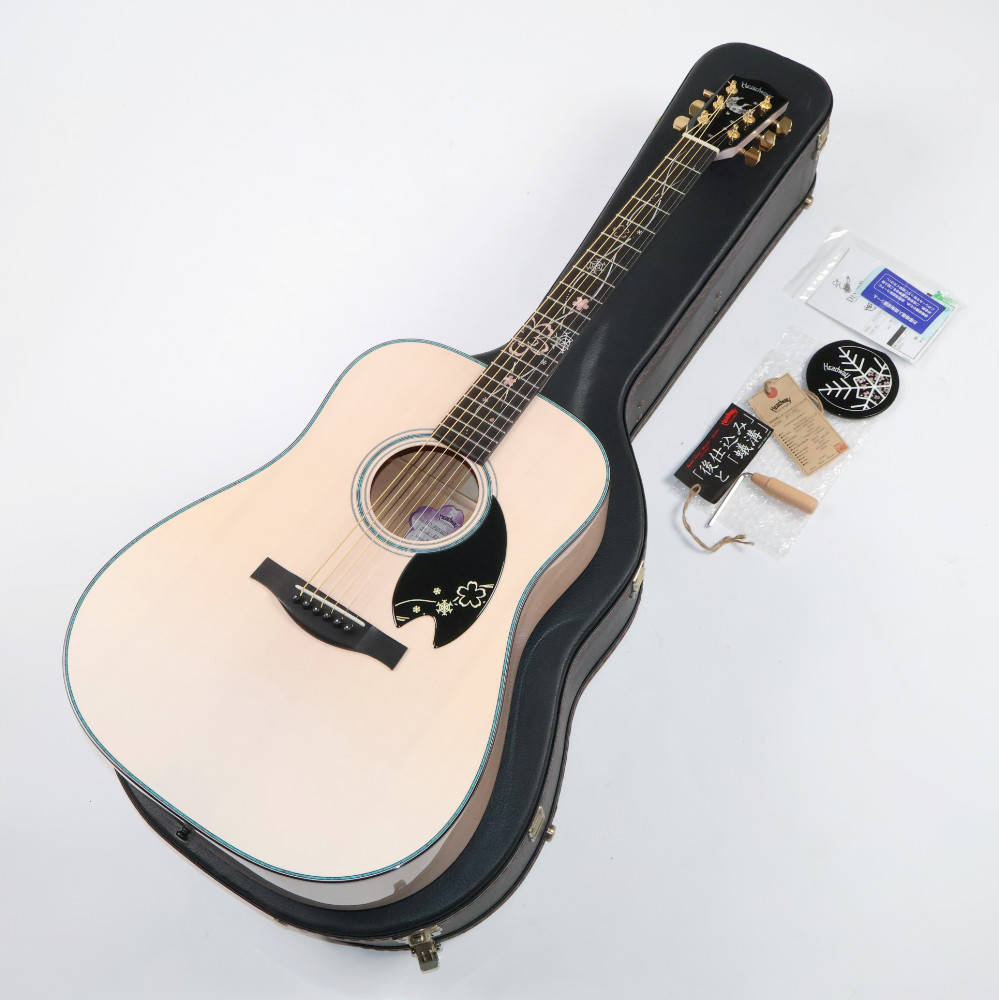 【中古】 アコースティックギター HEADWAY HD-FUYUZAKURA’24 SF，S-ESU/ATB SFGR(Snow Field Gradation)  2024年製 ヘッドウェイ 冬桜 桜シリーズ