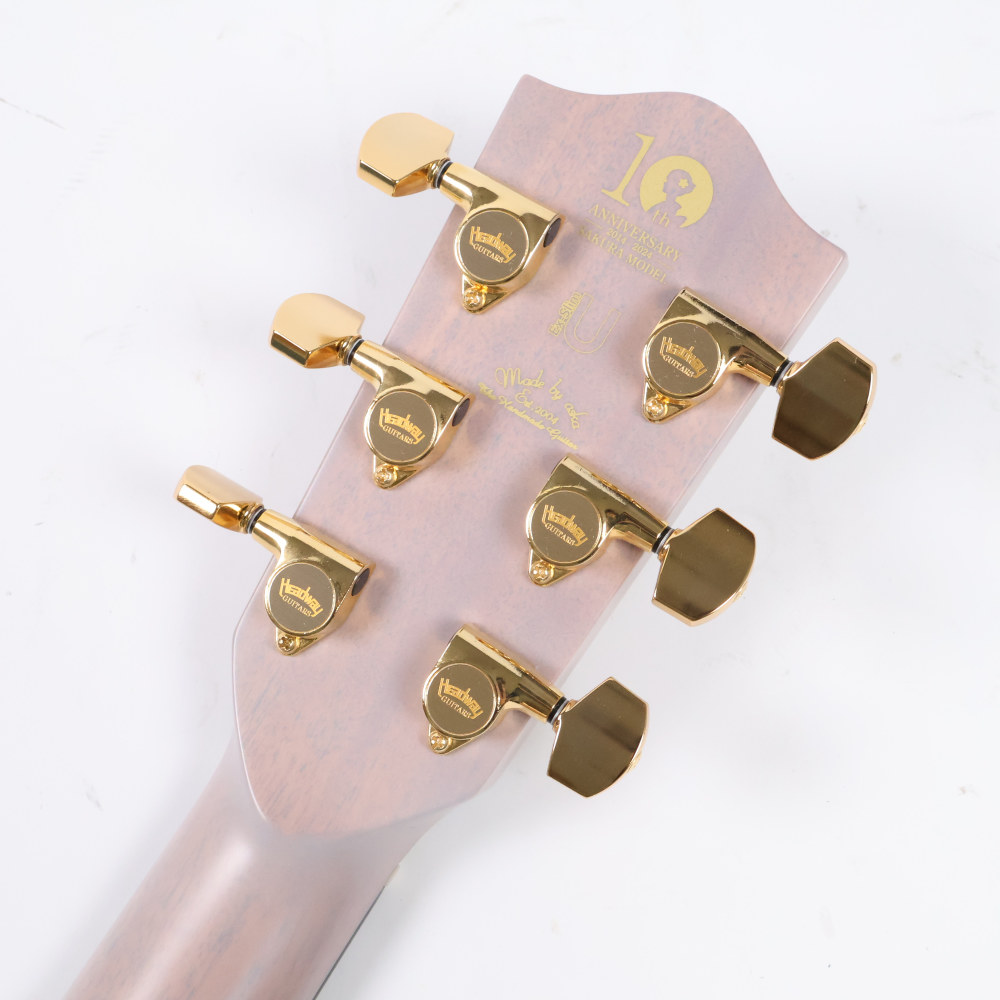 【中古】 アコースティックギター HEADWAY HD-FUYUZAKURA’24 SF，S-ESU/ATB SFGR(Snow Field Gradation)  2024年製 ヘッドウェイ 冬桜 桜シリーズ 詳細画像