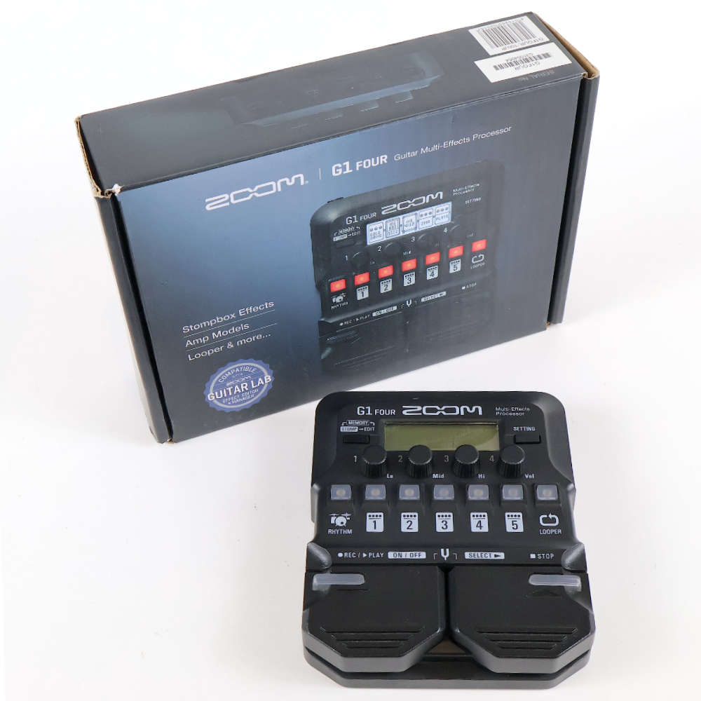 ZOOM G1 FOUR ギターエフェクター美品 中古】 ズーム ZOOM G1 FOUR ギターマルチエフェクター([USED] 70種類