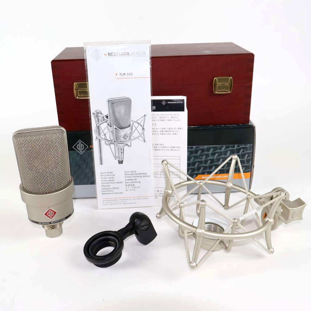 【中古】 コンデンサーマイク ノイマン NEUMANN TLM103 名機U87の現代版 マイク
