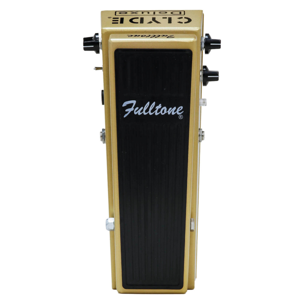 Fulltone フルトーン CLYDE Deluxe Wah LTD GOLD ワウ ギターエフェクター 限定モデル トップ画像
