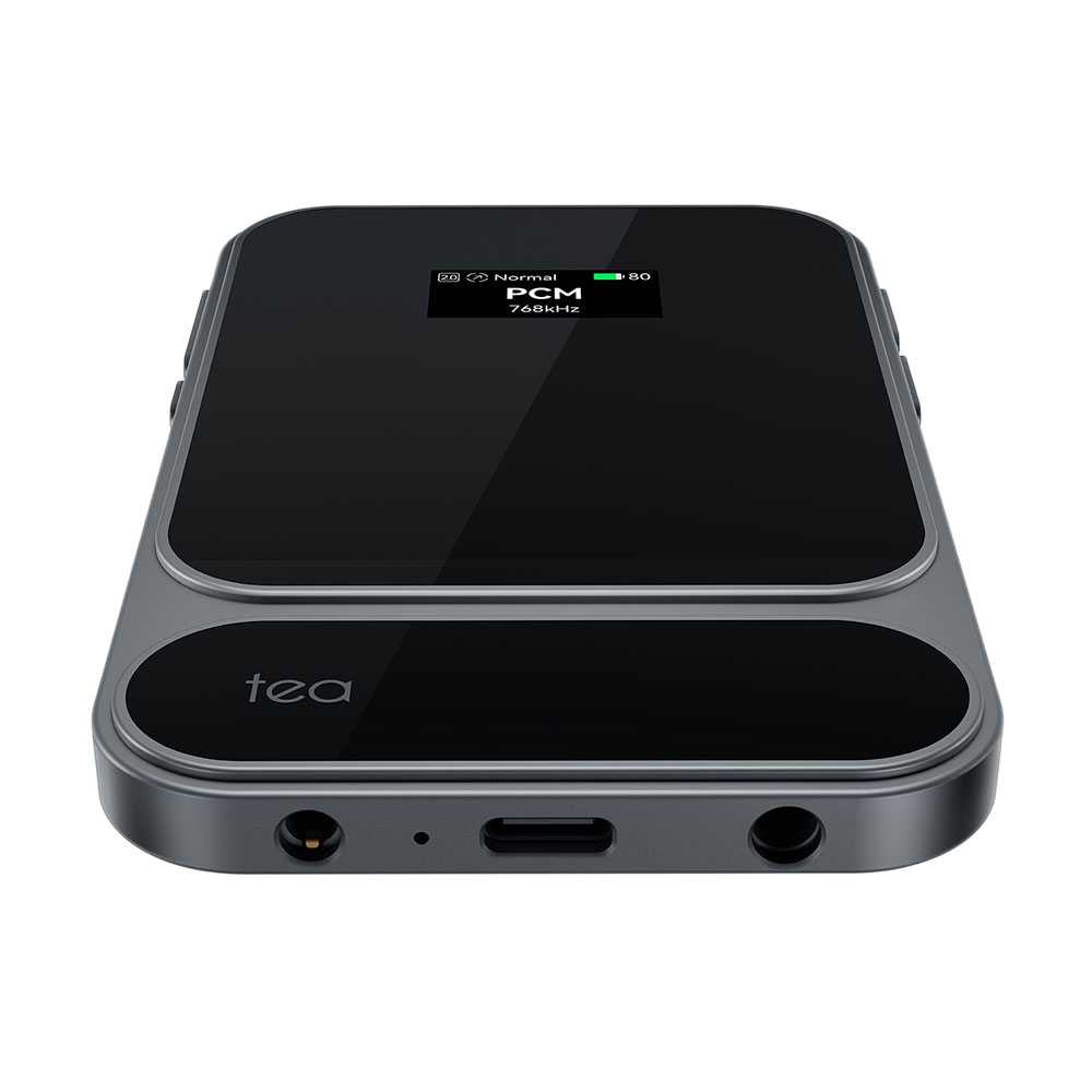 KHADAS Tea Pro C2C USB／Bluetooth対応 ポータブルDAC ヘッドホンアンプ USB-Cケーブルモデル 全体