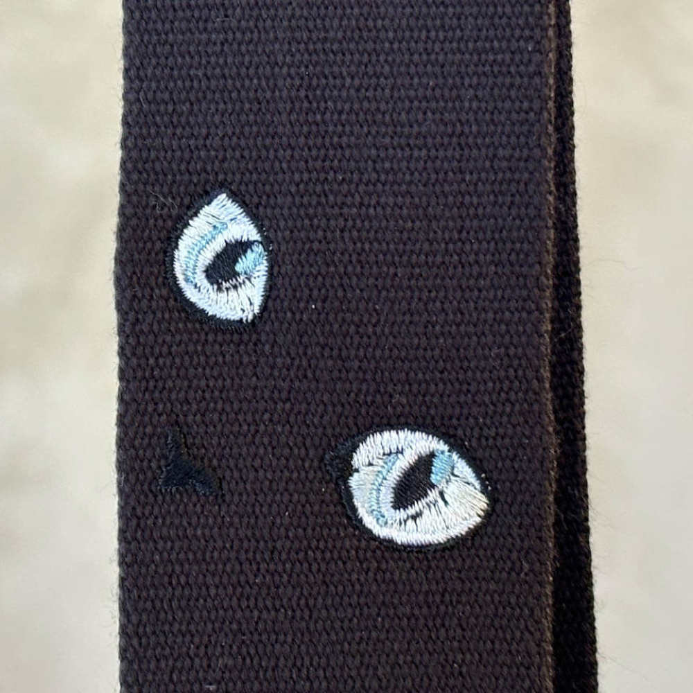 Grande uomo グランデウオモ TENDER STRAP TS-2 AC ねこ ムーンストーン 6月 ギターストラップ アップ画像