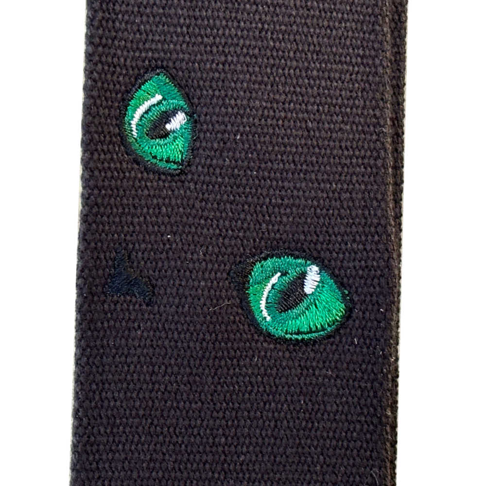 Grande uomo グランデウオモ TENDER STRAP TS-2 AC ねこ エメラルド 5月 ギターストラップ