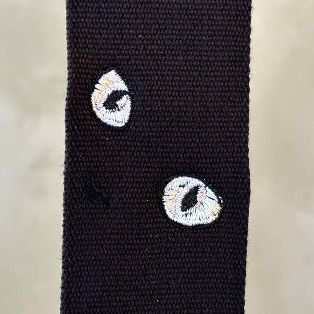 Grande uomo グランデウオモ TENDER STRAP TS-2 AC ねこ ダイヤモンド 4月 ギターストラップ アップ画像