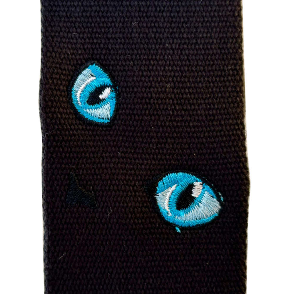 Grande uomo グランデウオモ TENDER STRAP TS-2 AC ねこ アクアマリン 3月 ギターストラップ