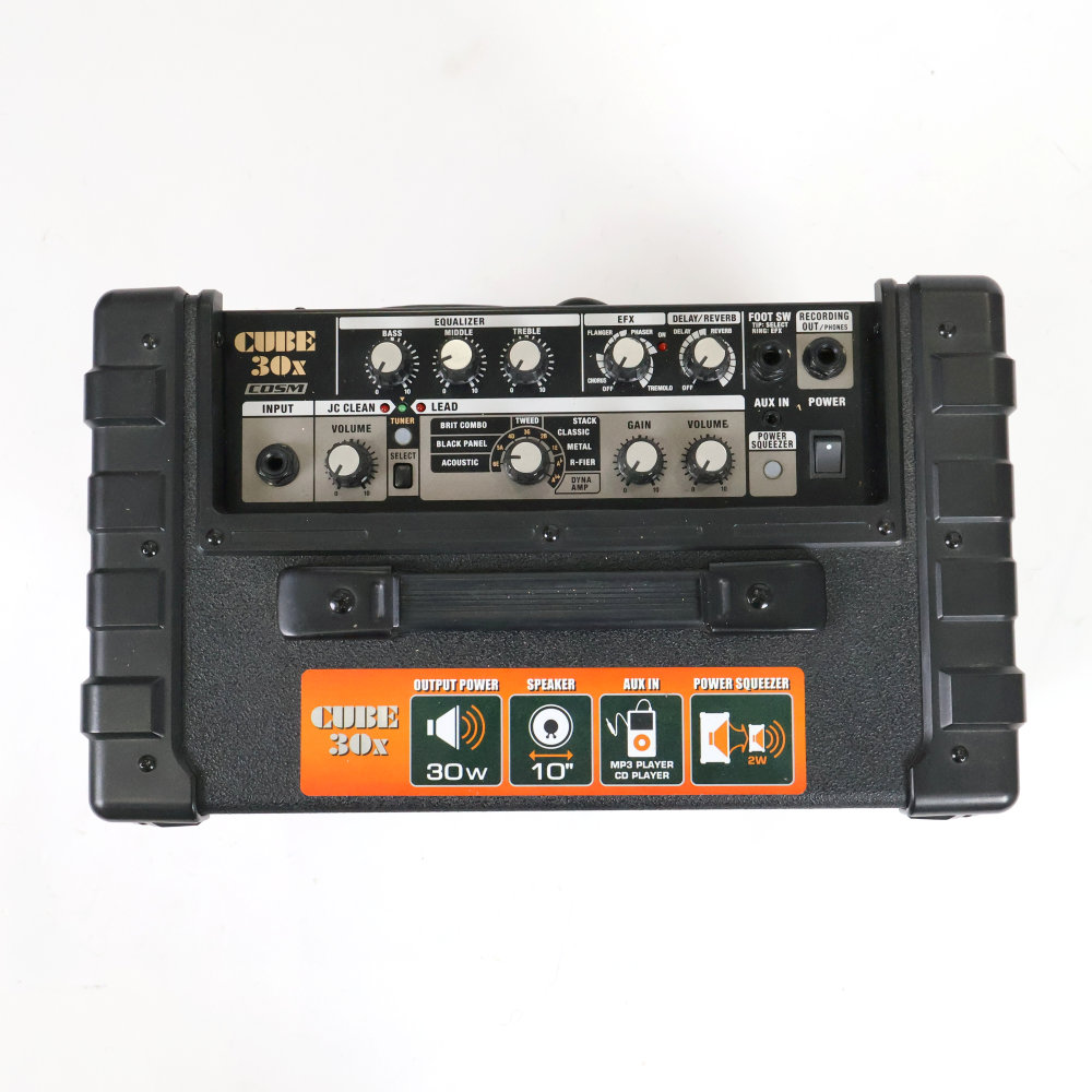 【中古】 ギターアンプ Roland ローランド CUBE-30X コンボアンプ 詳細画像