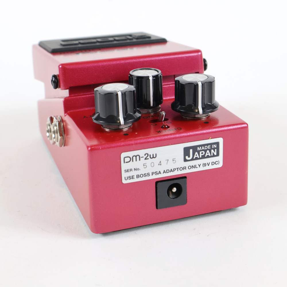【中古】 アナログディレイ エフェクター BOSS DM-2W Delay WAZA CRAFT ギターエフェクター ディレイ 詳細画像
