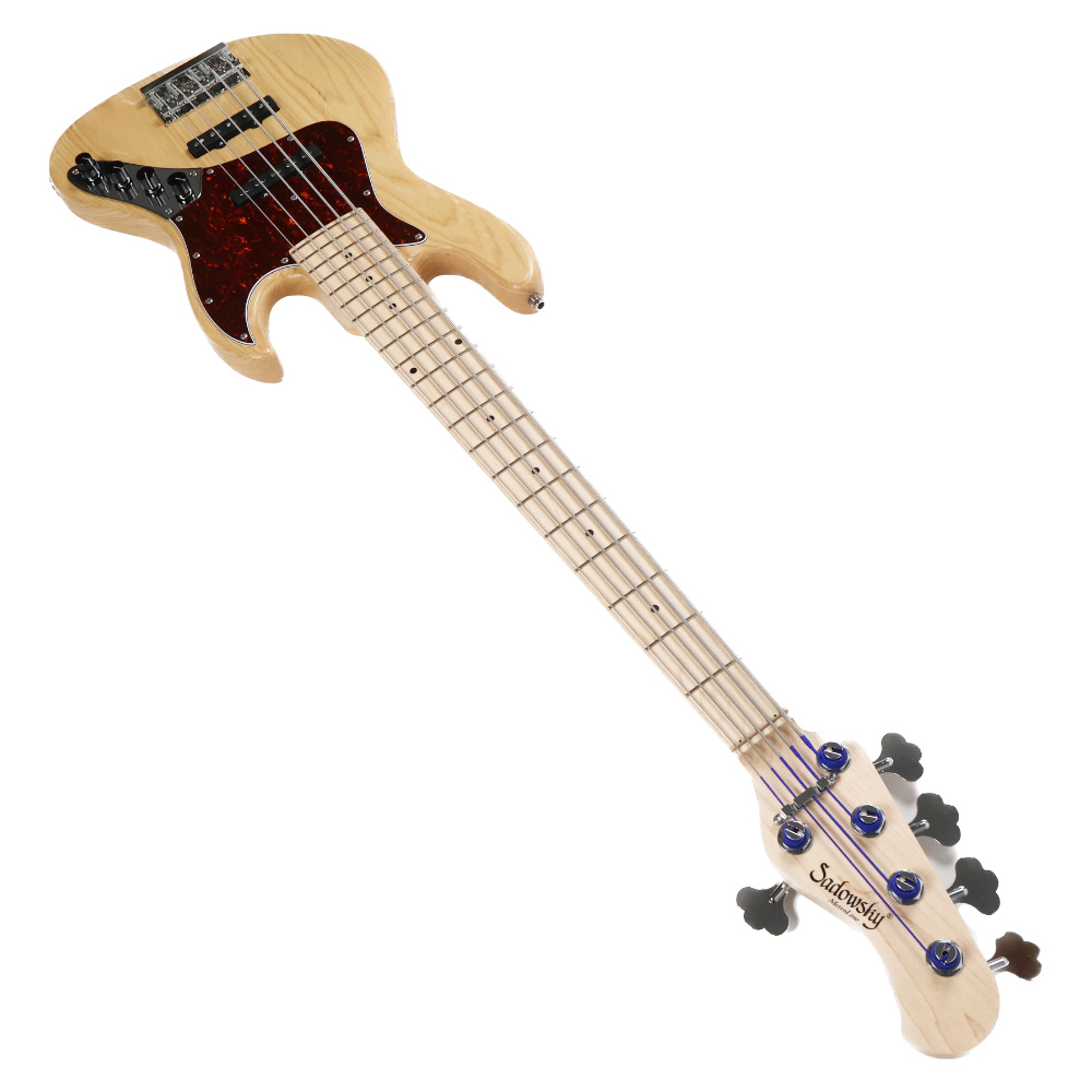 Sadowsky サドウスキー MetroLine ML21 VJ5 ASH 5-String Natural Satin 5弦エレキベース ボディ画像 2
