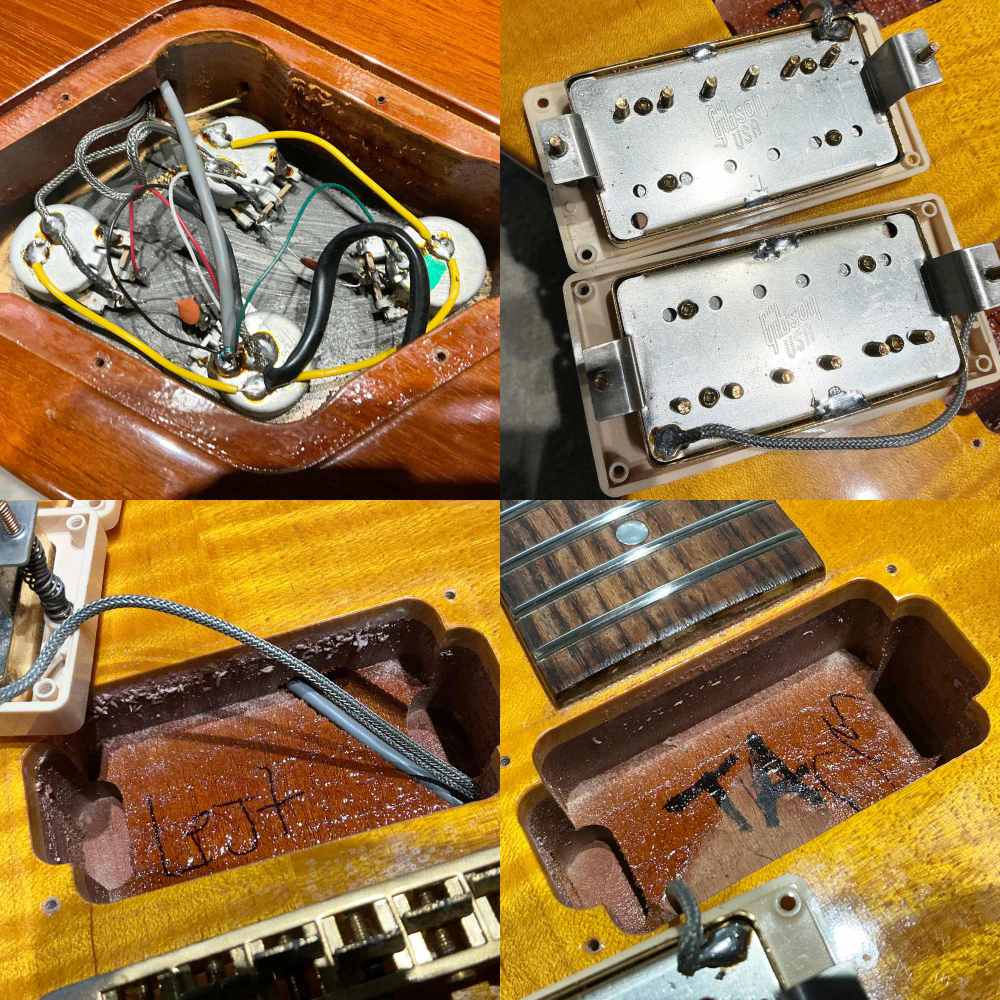 【中古】 エレキギター Gibson Les Paul Junior Special Plus Trans Amber Gold Hardware 2002年製 ギブソン レスポール ジュニアスペシャル AAメイプルトップ 内部