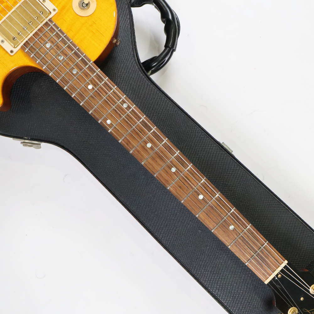【中古】 エレキギター Gibson Les Paul Junior Special Plus Trans Amber Gold Hardware 2002年製 ギブソン レスポール ジュニアスペシャル AAメイプルトップ ネック
