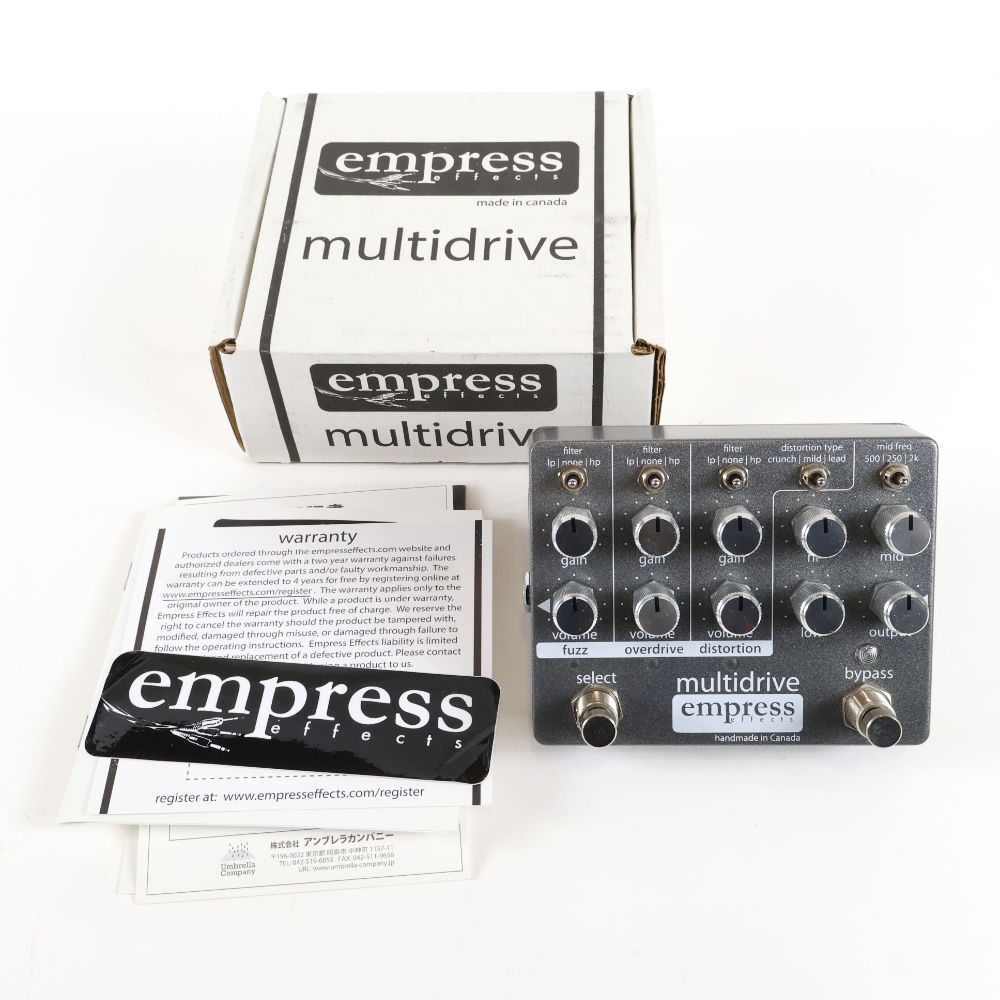 【中古】 ドライブペダル Empress Effects Multidrive