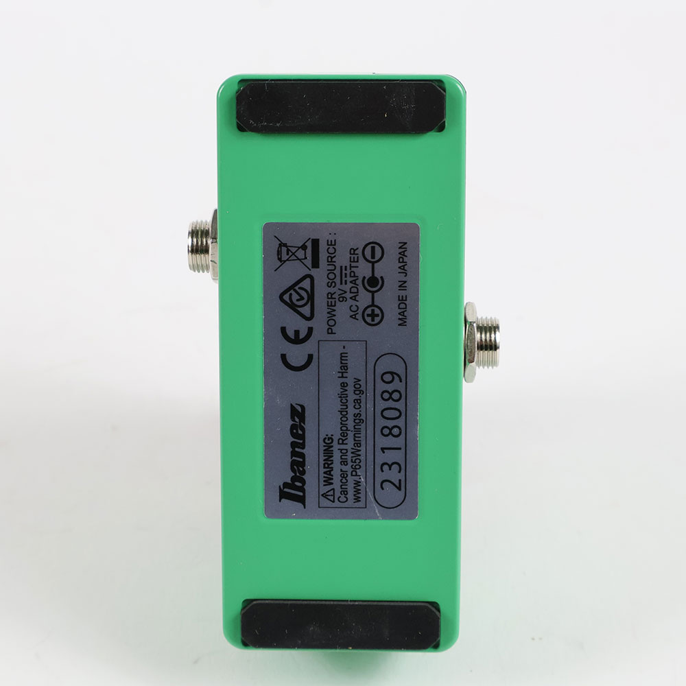 【中古】 チューブスクリーマー ミニ アイバニーズ IBANEZ TSMINI Tube Screamer Mini オーバードライブ ギターエフェクター 裏面