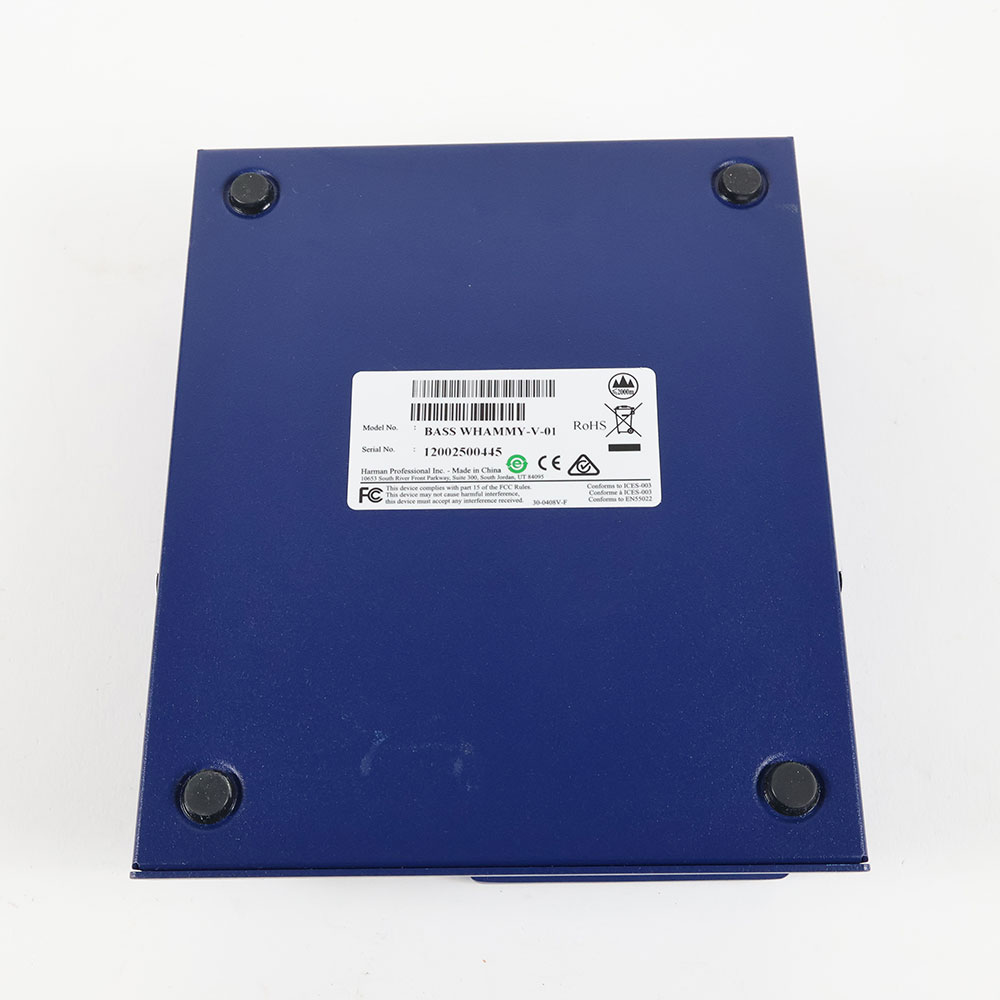 【中古】 ベース ワーミー Digitech bass Whammy ベースエフェクター 裏面