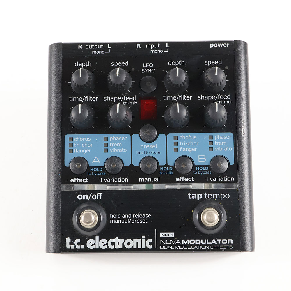 【中古】 モジュレーションペダル tc electronic NM-1 NOVA MODULATOR