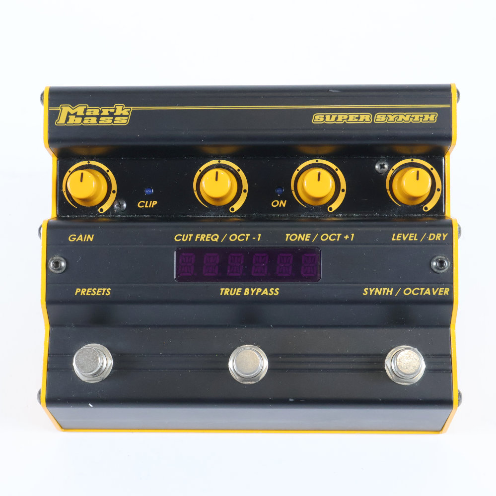 【中古】 ベースシンセサイザー エフェクター Mark Bass SUPER SYNTH