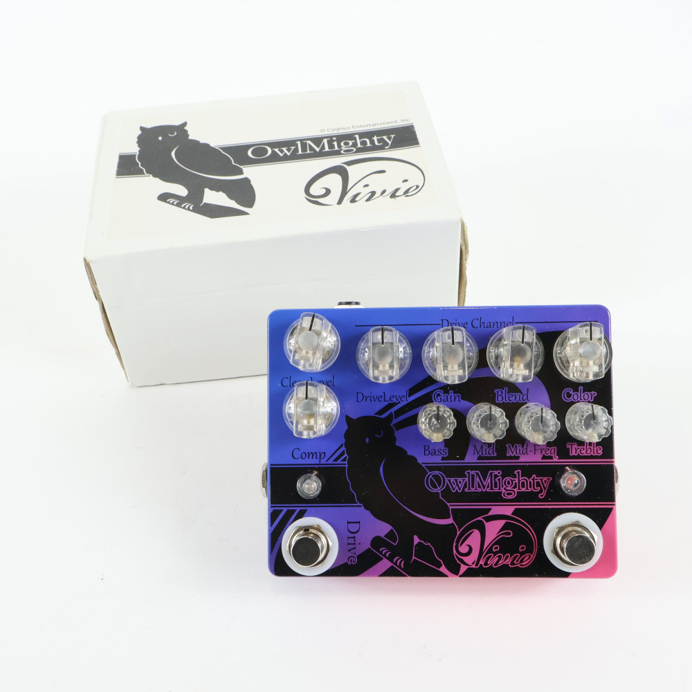 【中古】 ベースプリアンプエフェクター Vivie OwlMighty