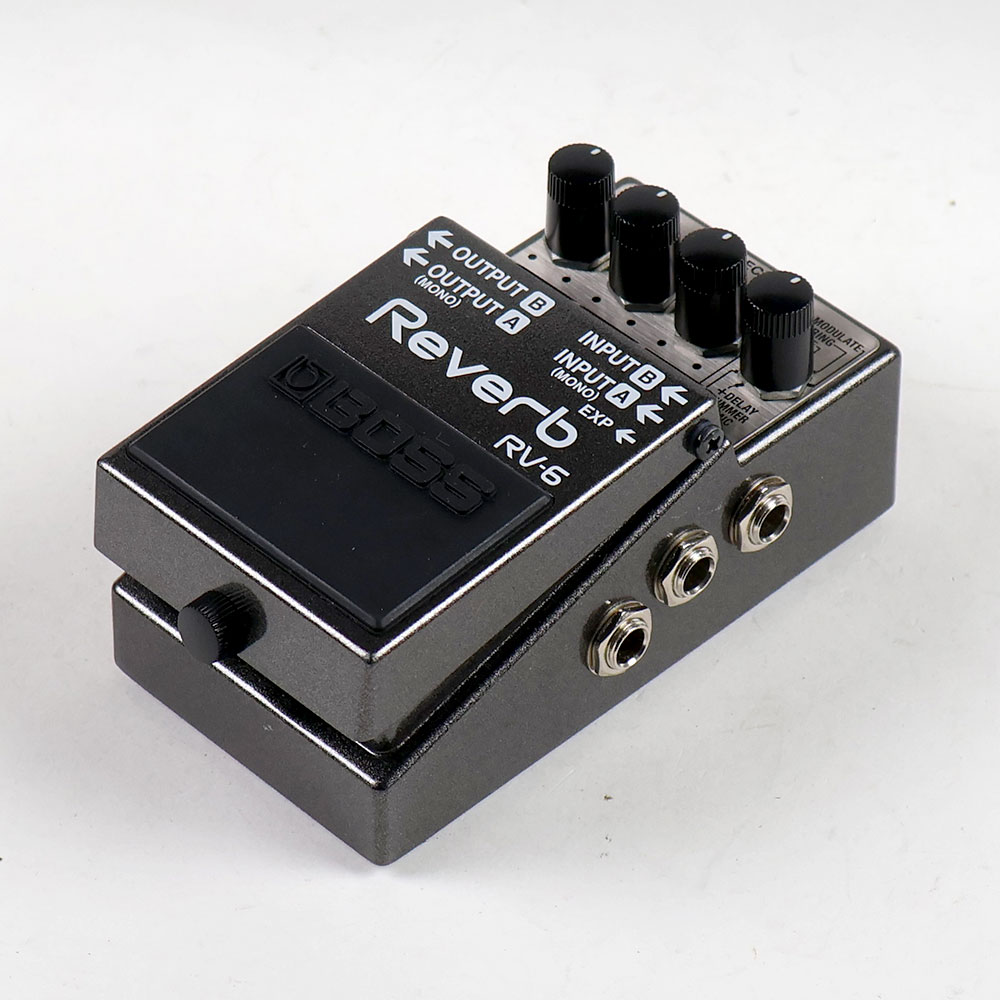 【中古】リバーブ エフェクター BOSS RV-6 Reverb ボス リヴァーブ エフェクター 全体