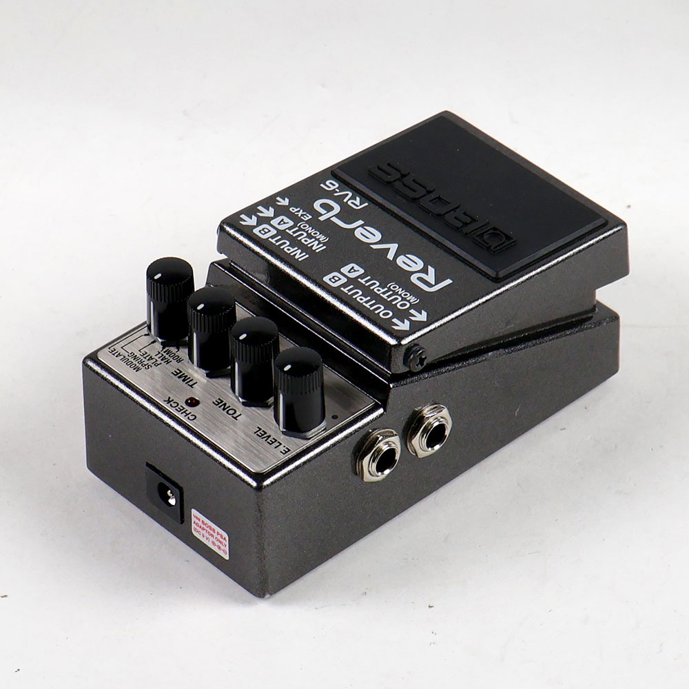 【中古】リバーブ エフェクター BOSS RV-6 Reverb ボス リヴァーブ エフェクター 全体