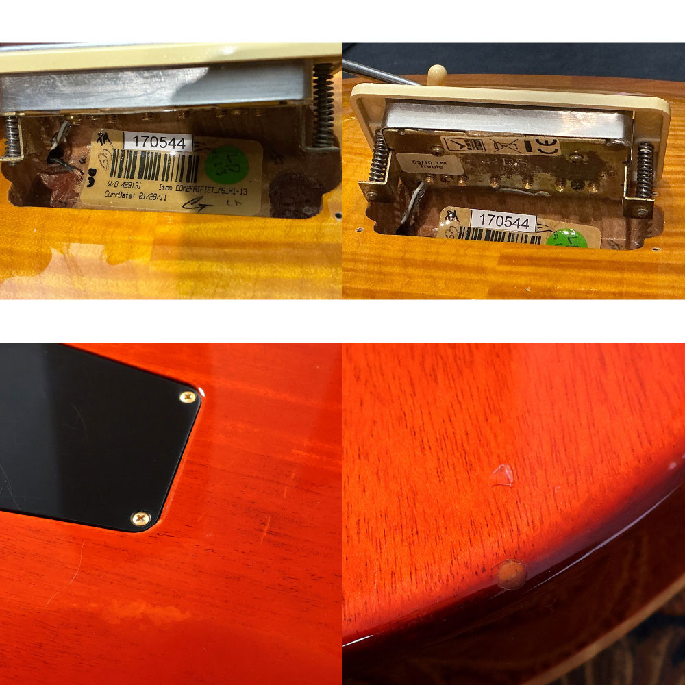 【中古】 エレキギター PRS Modern Eagle Quatro Trem McCarty SunBurst 2011年製 Dalbergia Rose Neck & FingerBoard ポールリードスミス モダンイーグル クワトロ Paul Reed Smith 傷、打痕、ピックアップ