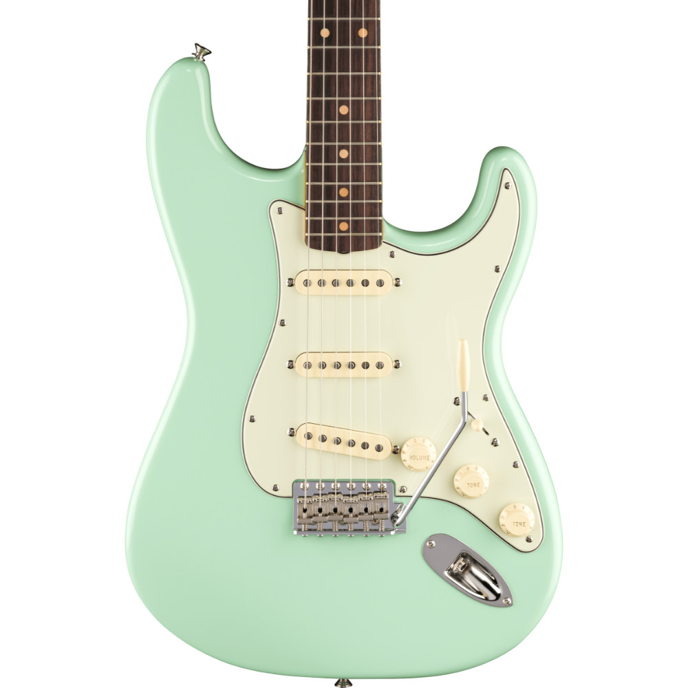 Fender フェンダー American Vintage II 1961 Stratocaster RW Surf Green エレキギター ストラトキャスター ボディ画像