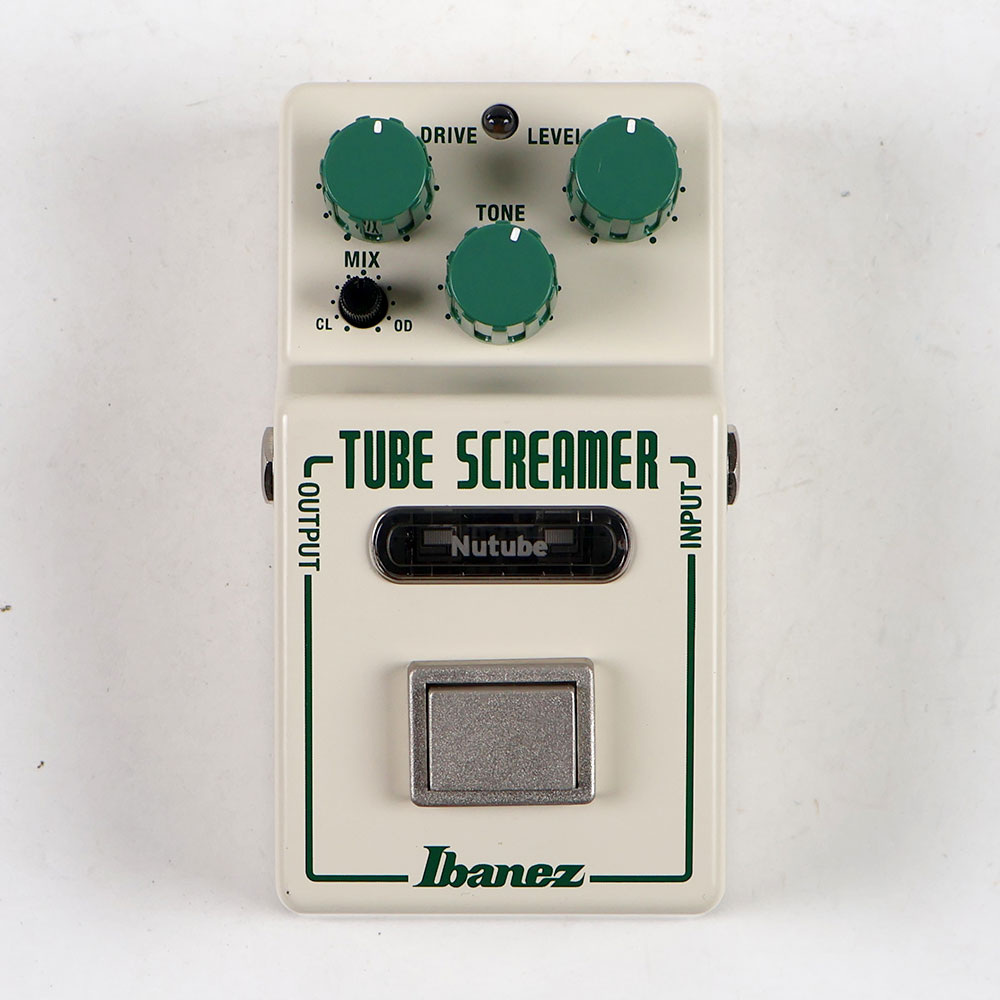 【中古】 IBANEZ アイバニーズ NTS NU Tube Screamer ニューチューブスクリーマー オーバードライブ ギターエフェクター 正面