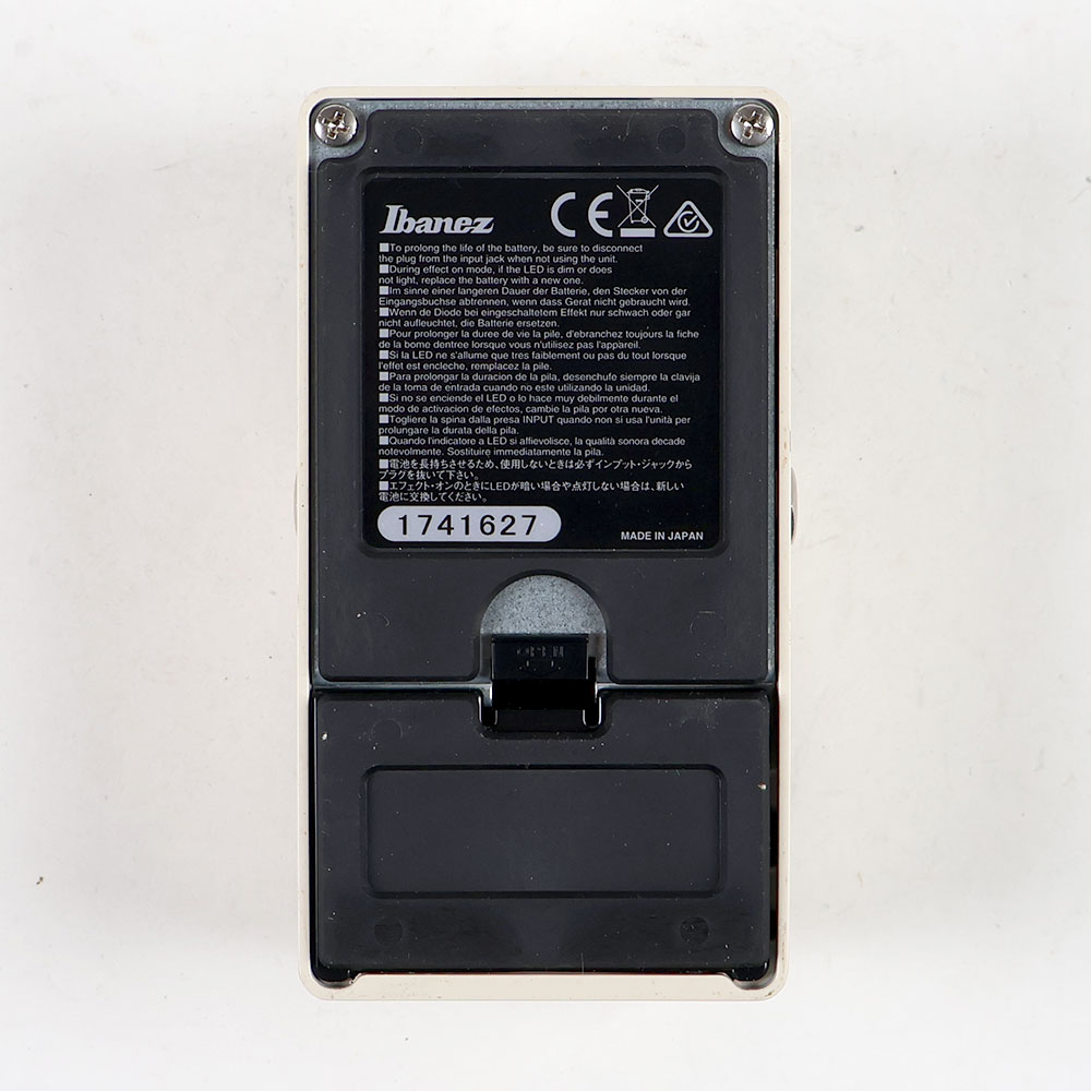 【中古】 IBANEZ アイバニーズ NTS NU Tube Screamer ニューチューブスクリーマー オーバードライブ ギターエフェクター 裏面