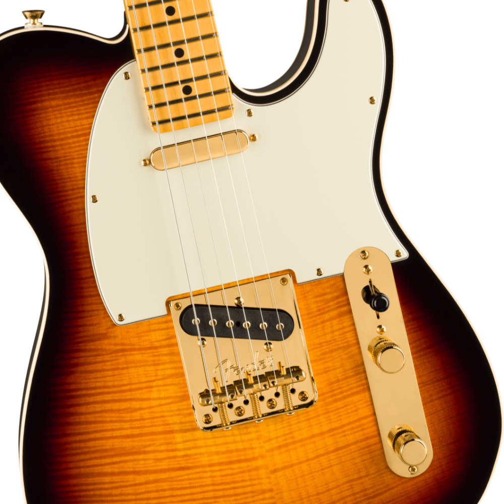 Fender フェンダー 75th Anniversary American Professional Custom Telecaster 2-Color Sunburst エレキギター テレキャスター ボディ画像