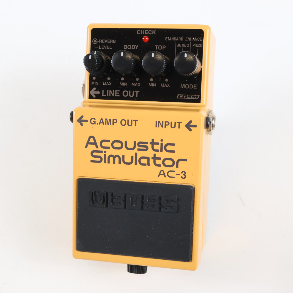 【中古】 アコースティックシミュレーター エフェクター BOSS AC-3 Acoustic Simulator ギターエフェクター 詳細画像