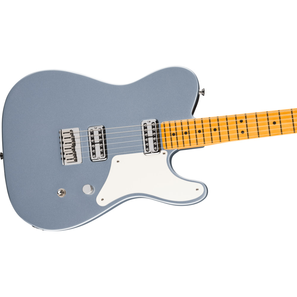 Fender フェンダー 75th Anniversary American Professional Classic Cabronita Telecaster Ice Blue Metallic エレキギター テレキャスター ボディ斜めアングル画像