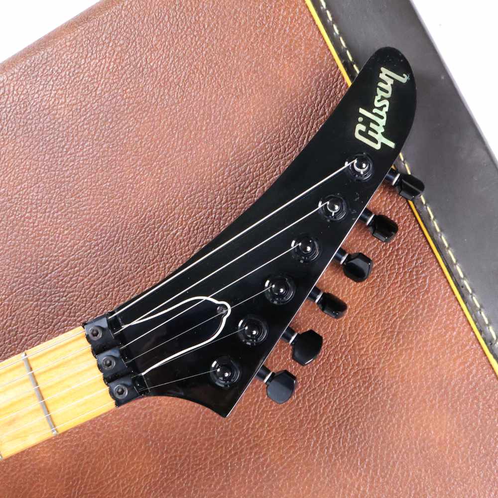 【中古】 エレキギター Gibson M-III Standard Candy Apple Red 1996年製 ギブソン M3 レアモデル ヘッド画像