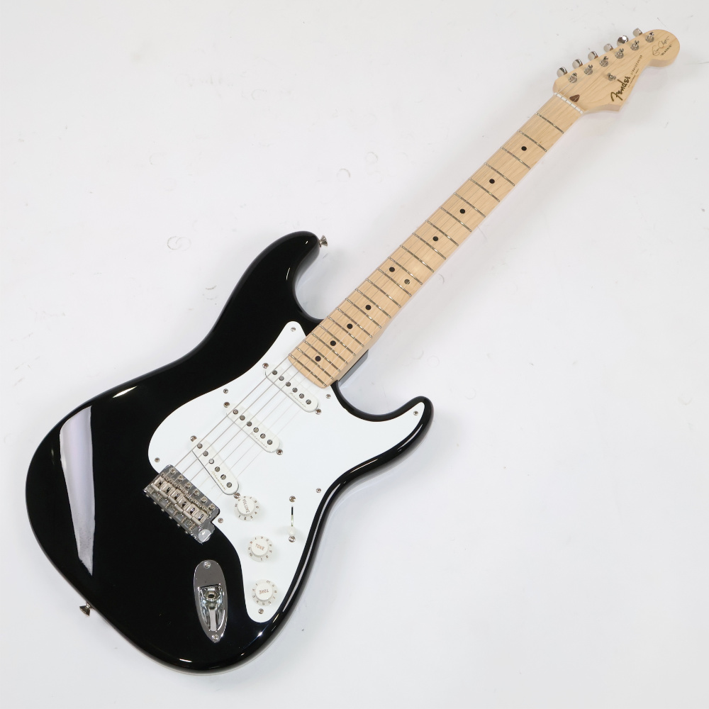 【中古】 エレキギター Fender Eric Clapton Stratocaster Maple Fingerboard Black Blackie 2019年製 フェンダー エリック・クラプトン ストラトキャスター Vintage Noiselessピックアップ搭載 ブラッキー 詳細画像