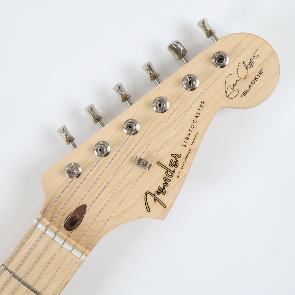 【中古】 エレキギター Fender Eric Clapton Stratocaster Maple Fingerboard Black Blackie 2019年製 フェンダー エリック・クラプトン ストラトキャスター Vintage Noiselessピックアップ搭載 ブラッキー 詳細画像