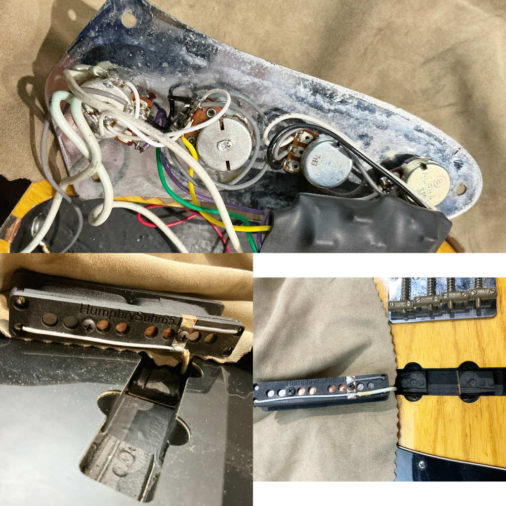 【中古】 エレキベース Suhr Classic J Active Natural JBスタイル アクティブ サー クラシックJ 内部