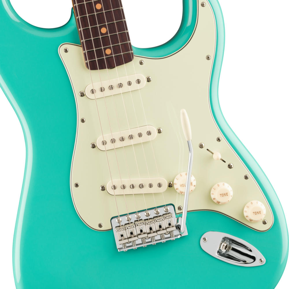 Fender フェンダー Vintera III Early ’60s Stratocaster RW Seafoam Green エレキギター ストラトキャスター ボディ画像