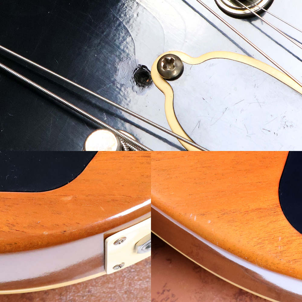 【中古】 エレキギター Gibson Custom Shop Historic Collection 1958 Les Paul Standard Reissue Hand Selected Lemon Burst 2019年製 超軽量 3.76kg ギブソン カスタムショップ ハンドセレクト 傷 2