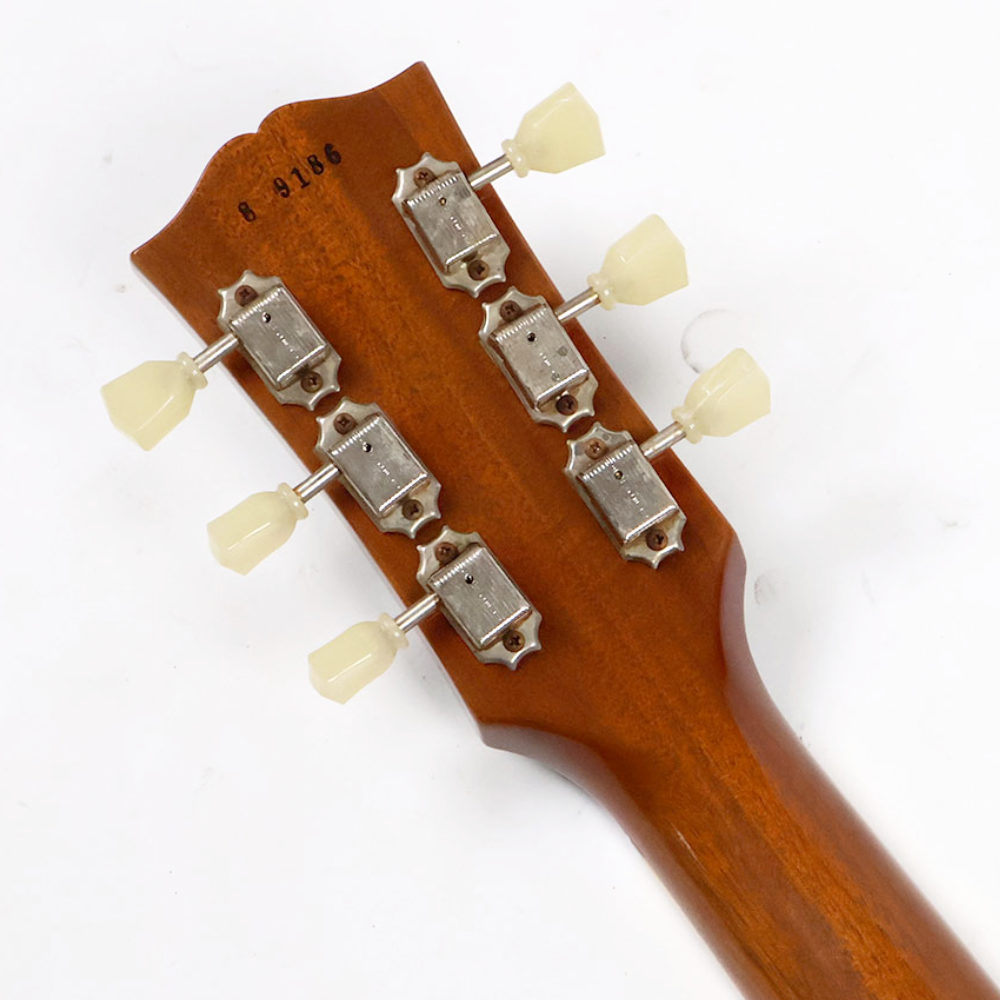 【中古】 エレキギター Gibson Custom Shop Historic Collection 1958 Les Paul Standard Reissue Hand Selected Lemon Burst 2019年製 超軽量 3.76kg ギブソン カスタムショップ ハンドセレクト ヘッド裏画像