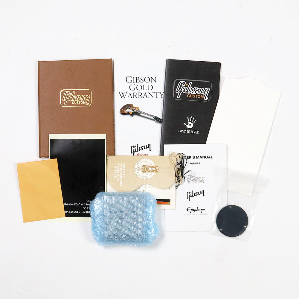【中古】 エレキギター Gibson Custom Shop Historic Collection 1958 Les Paul Standard Reissue Hand Selected Lemon Burst 2019年製 超軽量 3.76kg ギブソン カスタムショップ ハンドセレクト 付属品画像