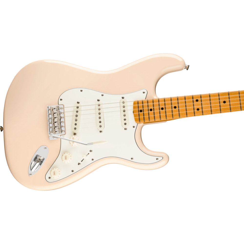 Fender フェンダー Vintera III Late ’60s Stratocaster MN Olympic White エレキギター ストラトキャスター ボディ斜めアングル画像