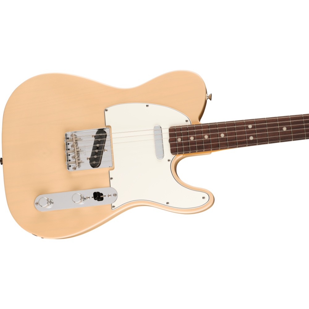 Fender フェンダー Vintera III Mid ’60s Telecaster RW Vintage Blonde エレキギター テレキャスター ボディ斜めアングル画像