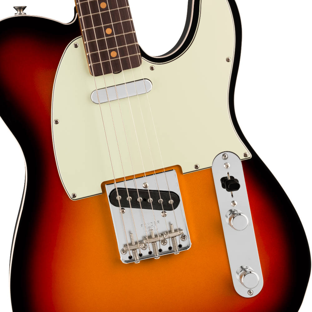 Fender フェンダー Limited Edition Vintera III Early ’60s Telecaster Custom RW 3-Color Sunburst エレキギター テレキャスター ボディ画像
