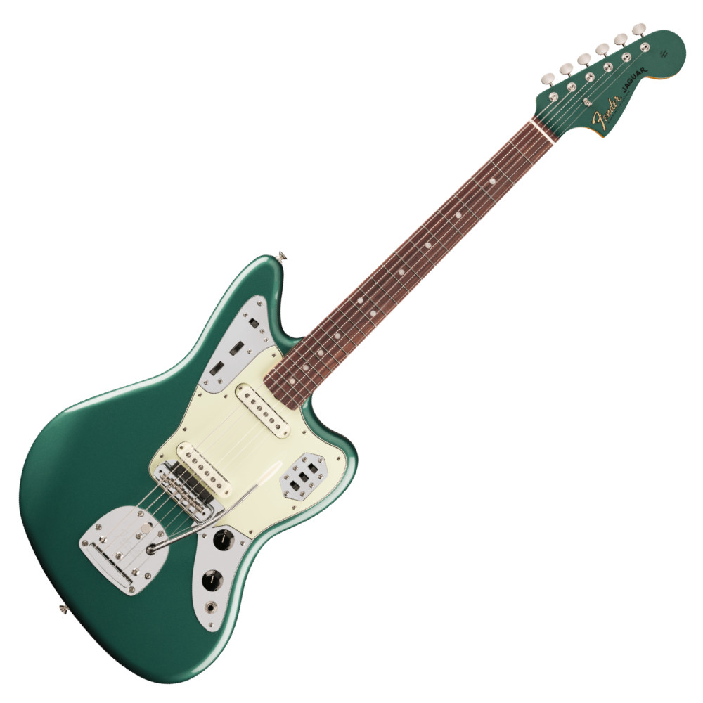 Fender フェンダー Vintera III Mid ’60s Jaguar RW Sherwood Green Metallic エレキギター ジャガー