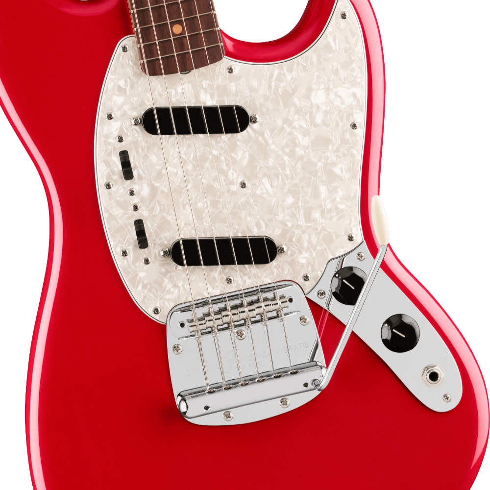 Fender フェンダー Vintera III Mid ’60s Mustang RW Dakota Red エレキギター ムスタング ボディ画像