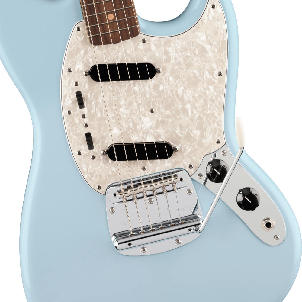 Fender フェンダー Vintera III Mid ’60s Mustang RW Sonic Blue エレキギター ムスタング ボディ画像